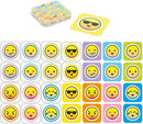 Mini Snap Card Game 1 2 4 Pack Kids Travel Pocket Game Smile Unicorn