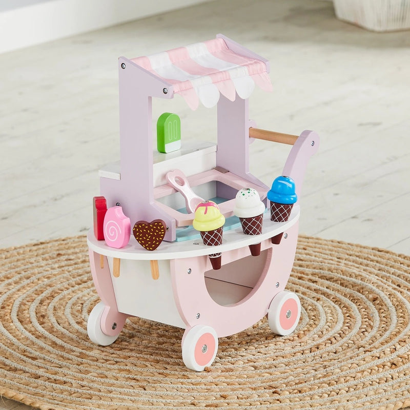 Squirrel Play Wooden Ice Cream Trolley
