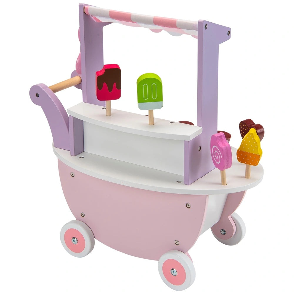 Squirrel Play Wooden Ice Cream Trolley