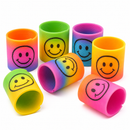 Rainbow Spring Toy 5 10 20 Pack Smiley Face Party Bag Fillers Kids Toy