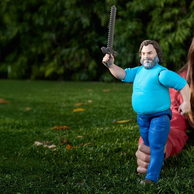 Minecraft Movie Action Figure Steve 30cm