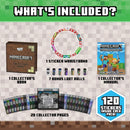 Sticki Rolls Minecraft Collectors Book and Wristband Set with 120 Stickers