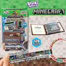 Sticki Rolls Minecraft Collectors Book and Wristband Set with 120 Stickers