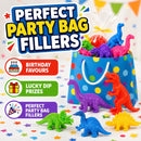 Stretch Dinosaur Toys Assorted Sensory Fidget Party Bag Fillers 6 12 Pack