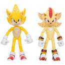 Sonic the Hedgehog 3 Light-Up Figure 2 Pack Super Sonic and Super Shadow
