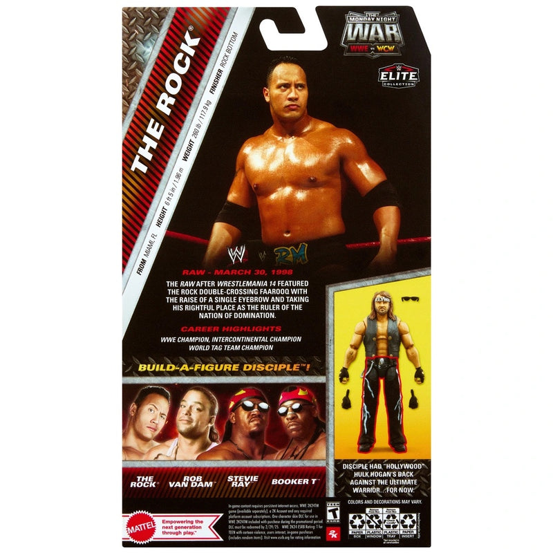 WWE Monday Night Wars The Rock Action Figure