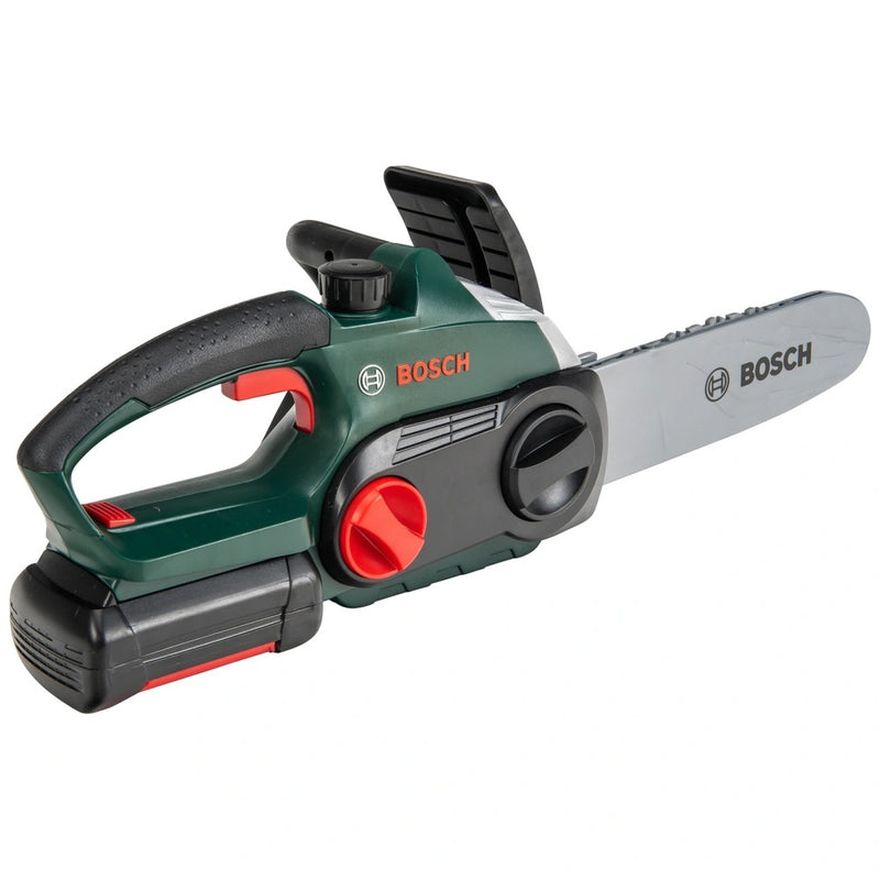Construction Tool Kit Play Set with Chainsaw, Drill, Helmet and Accessories