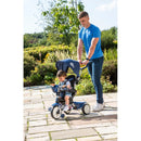 4-in-1 Cosy Trike with Parent Handle – Dark Blue