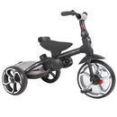 6-in-1 Grey Trike with Parent Handle & Reclining Seat – Grows with Baby
