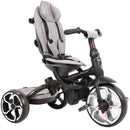 6-in-1 Grey Trike with Parent Handle & Reclining Seat – Grows with Baby