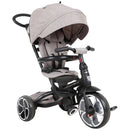 6-in-1 Grey Trike with Parent Handle & Reclining Seat – Grows with Baby