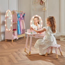 Dimples Light Up Wooden Vanity Table