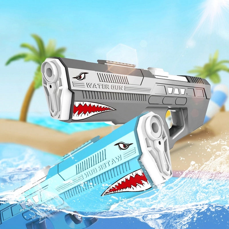 Electric Shark Water Blaster with 550CC Tank & Rechargeable Battery
