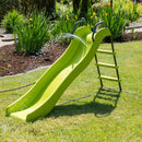 5.8ft Kids Wavy Garden Slide with Water Attachment for Outdoor Fun