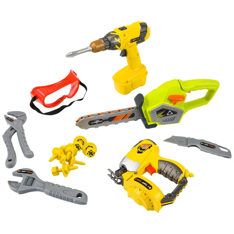 Construction Workshop Tool Kit Set with Lights, Sounds and Safety Goggles