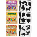 Kids Mini Scratch Art Set Rainbow Activity Pack Dinosaur Unicorn Jungle