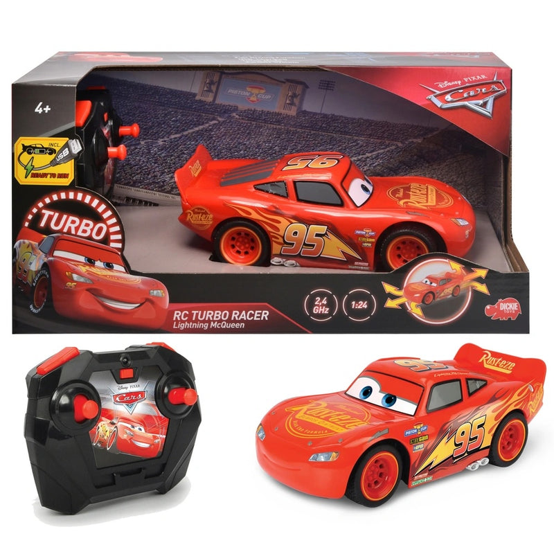 Disney Cars 3 Remote Control Lightning McQueen Turbo Racer