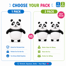 Stretch Panda Toy 1 2 Pack Squishy Fidget Kids Sensory Toy