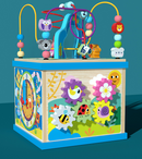 Wooden Activity Cube Educational Play Centre