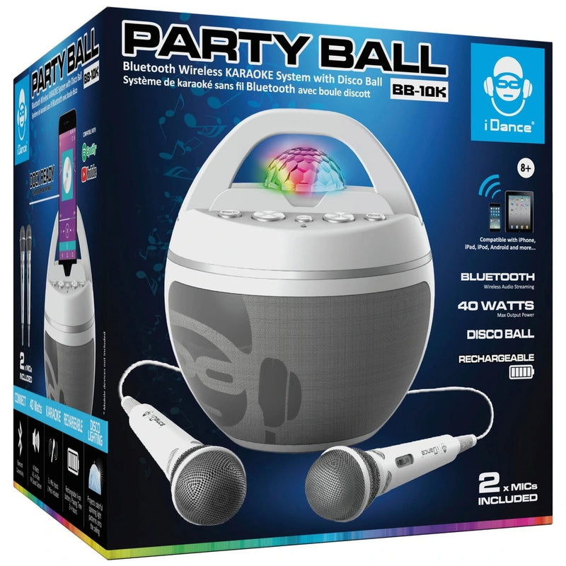 iDance Party Ball BB10K Wireless Bluetooth Speaker