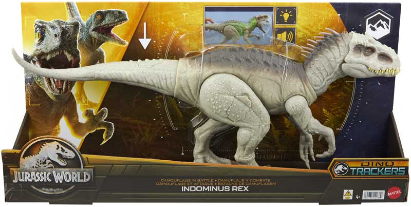 Jurassic World Camouflage 'N Battle Indominus Rex Action Figure Toy