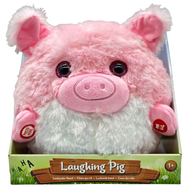 Laughing Pig Plush