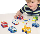 Tiny Teamsterz Assorted Soft Toy Vehicles for Toddlers 12 Months and Up