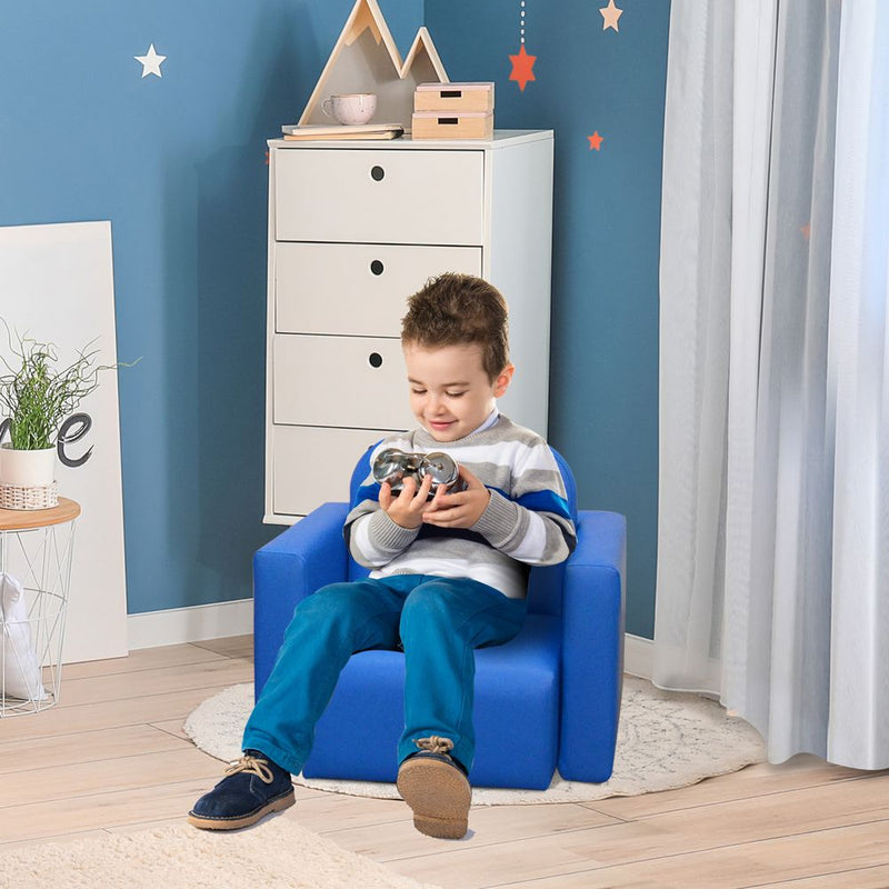 Kids Mini Sofa 2 In 1 Table Chair Set Children Armchair Seat Girl Boys