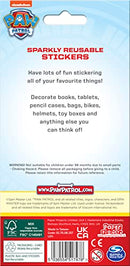 Paw Patrol Foil Stickers Sparkly Reusable Stickers