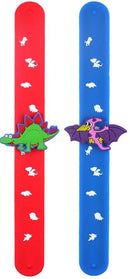 Dinosaur Snap Slap Band Silicone Wristband  | Snap Bracelet | Party Bag Filler Pocket Money Toy