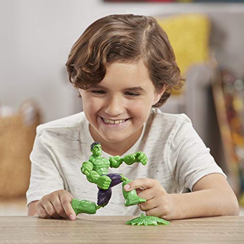 Bend and Flex Hulk 15cm Bendable Action Figure Marvel Avengers - Deriax Toys