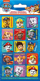 Paw Patrol Reward Stickers Sparkly Reusable Reward Stickers