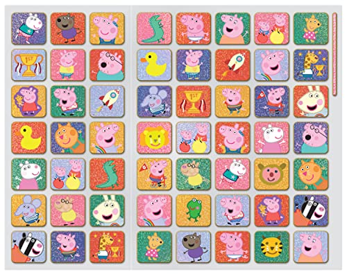 Peppa Pig Potty and Toilet Reward Chart and Stickers Reusable Stickers