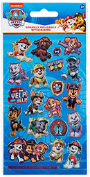 Paw Patrol Foil Stickers Sparkly Reusable Stickers