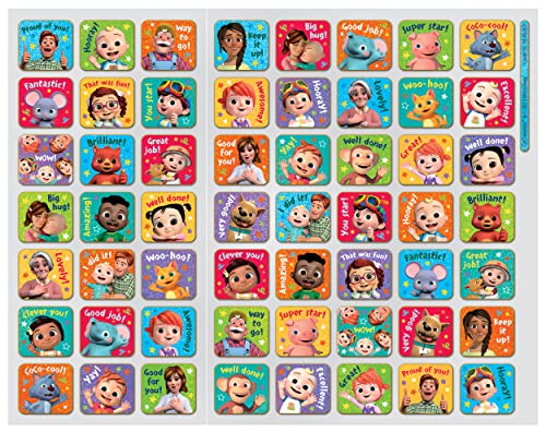 CoComelon Potty Training Reward Chart with stickers