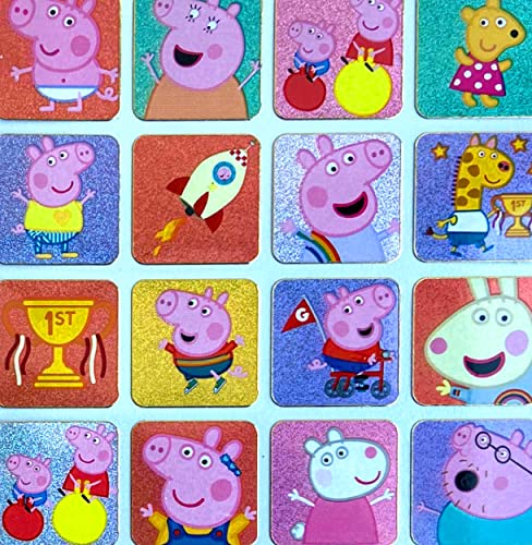 Peppa Pig Potty and Toilet Reward Chart and Stickers Reusable Stickers