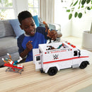 WWE Wrekkin Slambulance Vehicle - Deriax Toys
